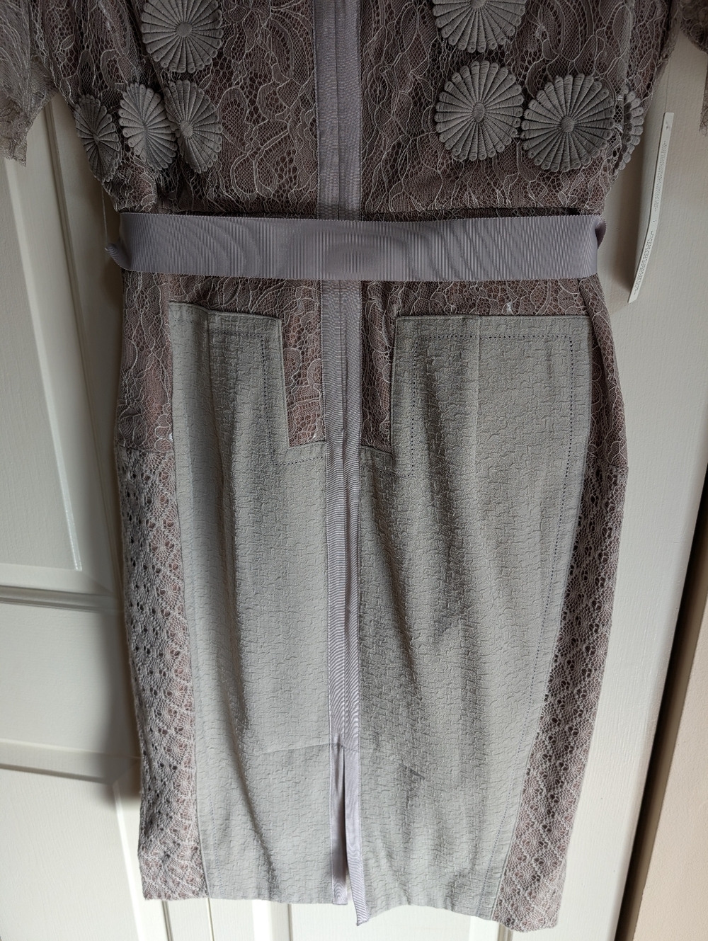 Anthropologie Cocktail Dress With Lace - Picture 6 of 7